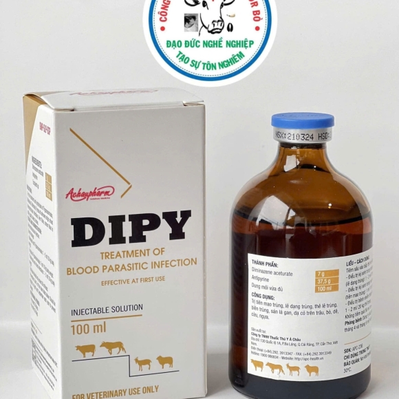 DIPY - ĐIỀU TRỊ KÝ SINH TRÙNG ĐƯỜNG MÁU 