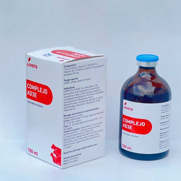 COMPLEJO AD3E - PHÒNG NGỪA VÀ ĐIỀU TRỊ CÁC TÌNH TRẠNG GÂY RA BỞI SỰ THIẾU HỤT VITAMIN